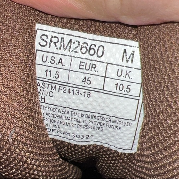 SR Max Denali Composite Toe Work Boot Men’s Size 11.5M SRM2660 - Picture 11 of 12